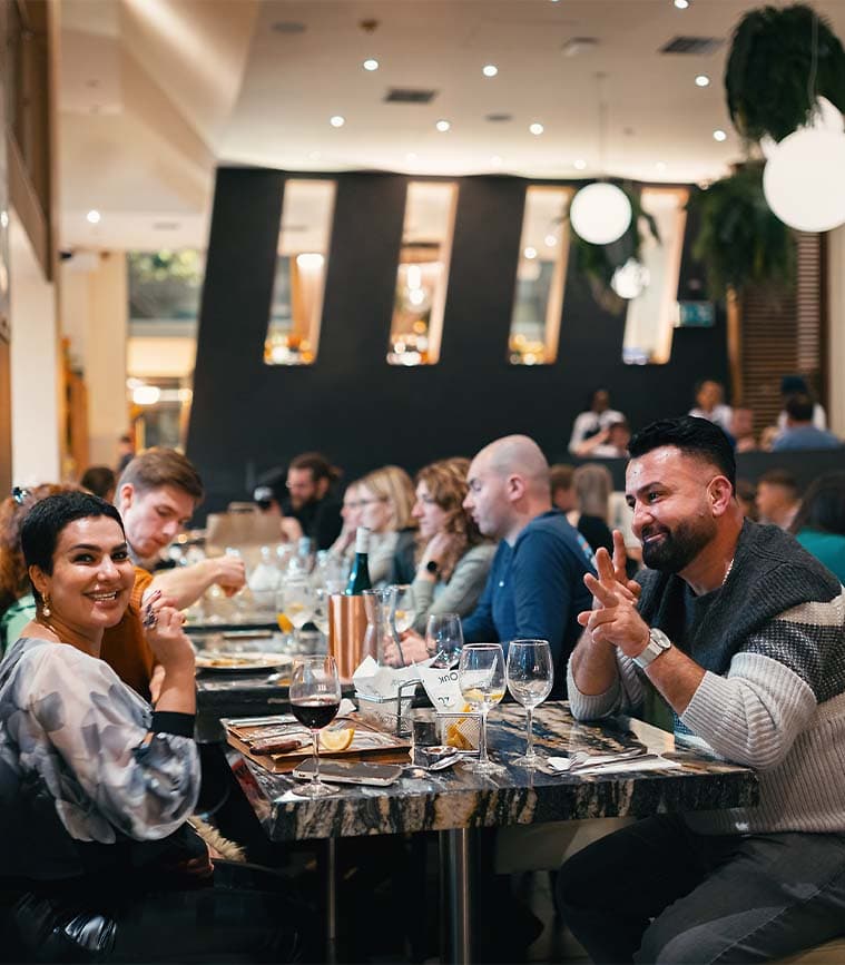 Venue Hire Manchester Group Restaurant in Manchester Zouk